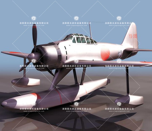 鸠江3D模型飞机